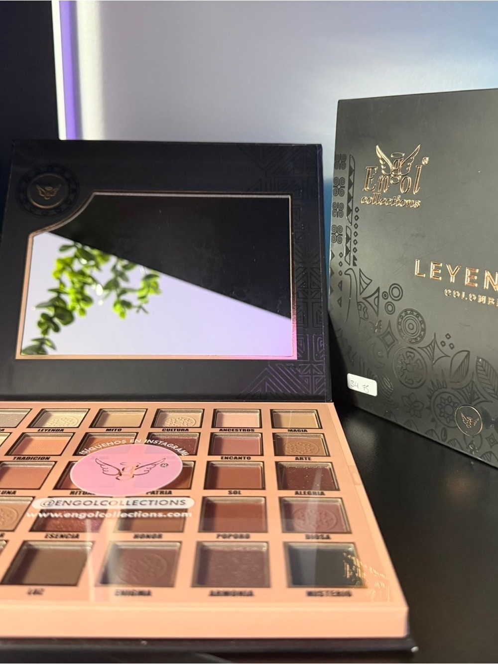 Leyenda Eyeshadow Palette - Neutral & Brown Shades by